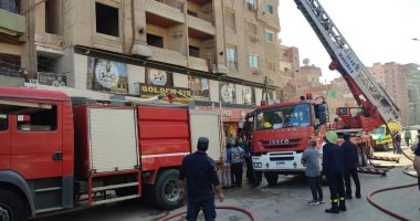 إخماد-حريق-داخل-منزل-فى-منشأة-القناطر-دون-إصابات