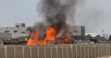 النيابة-تطلب-تقرير-الأدلة-الجنائية-فى-حريق-مصنع-قهوة-بأكتوبر